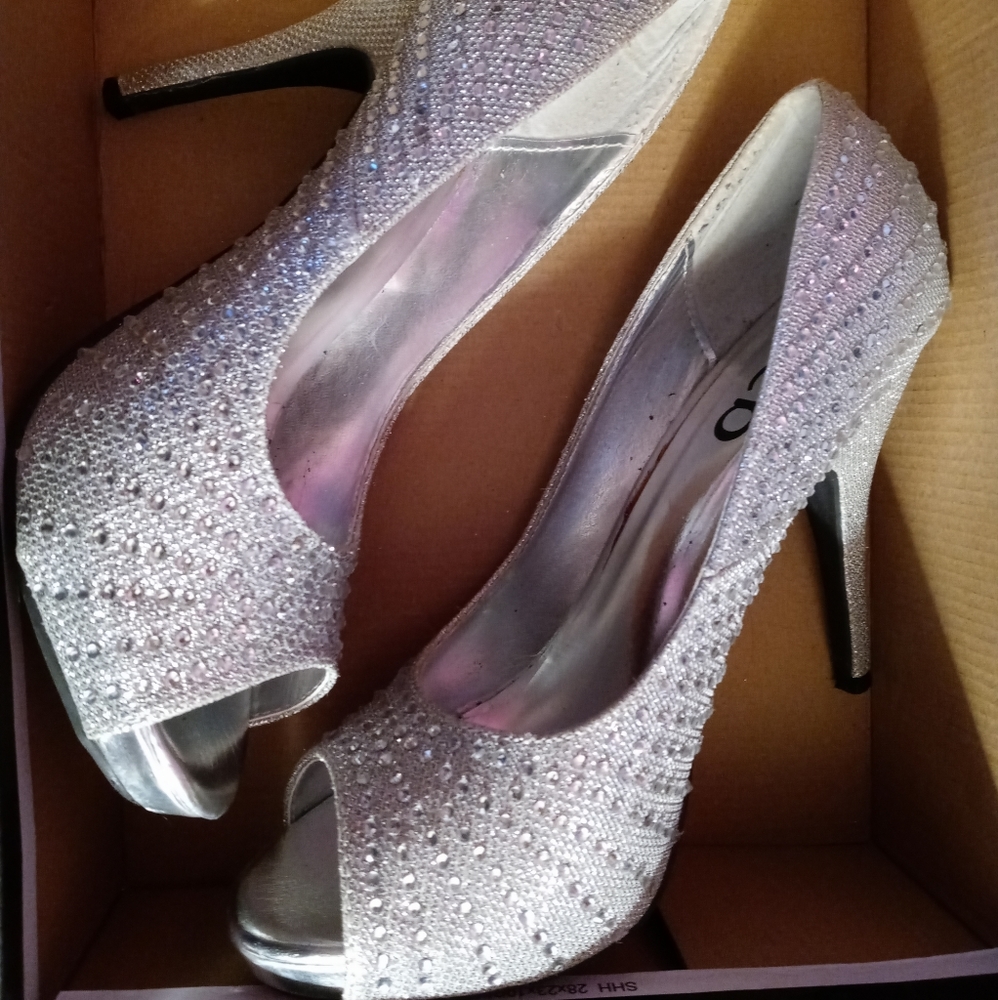Deb Peep Toe Heels